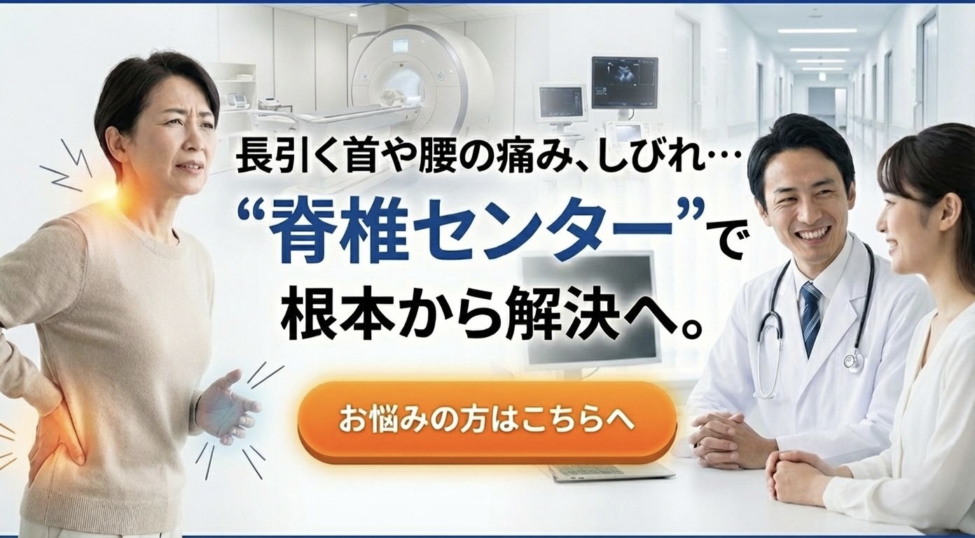 脊椎センター案内ボタン